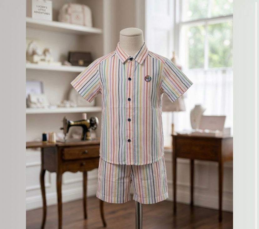 Candy Strip Coord Set (BUY 1 GET 1 FREE)