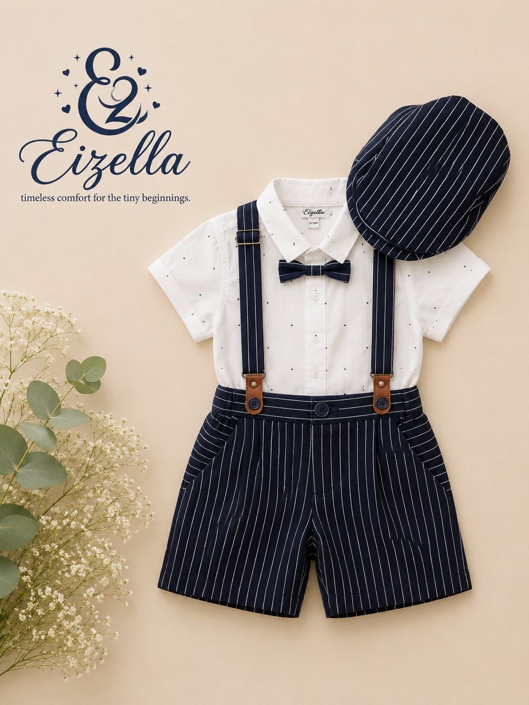Navy Charm Set